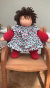 Liezelotje rood met bruine haartjes